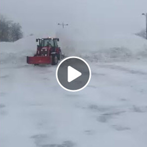 On prend de l'avance sur le relevage de neige